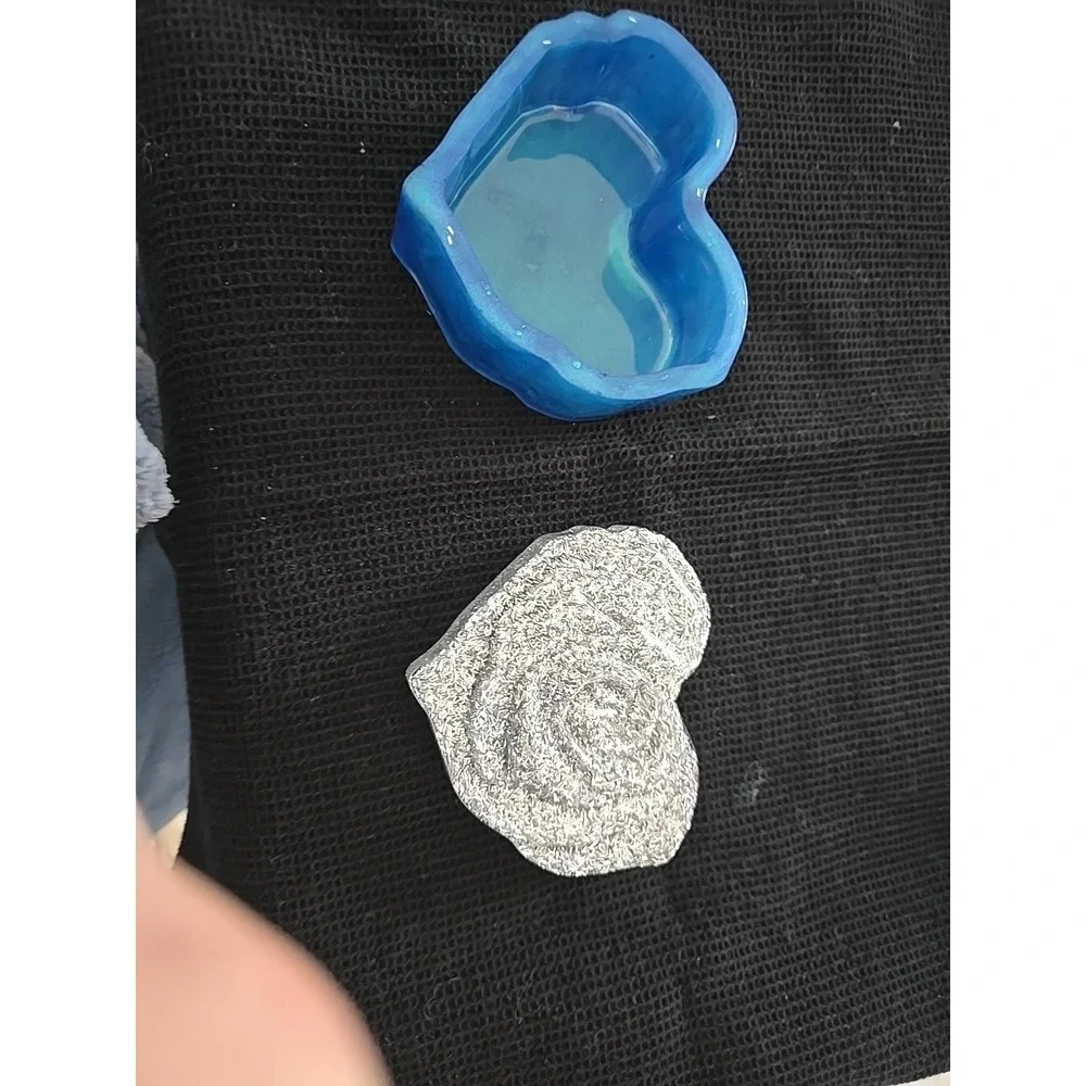 Handmade Resin‎ Heart Shaped Box Valentines Gift Decoration  700